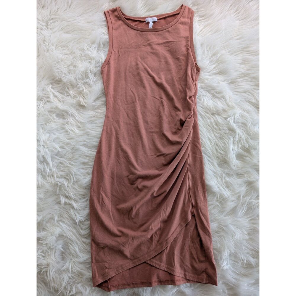 Leith Rose Pink Bodycon Mini Dress, Size Medium